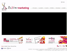 Tablet Screenshot of divinomarketing.com